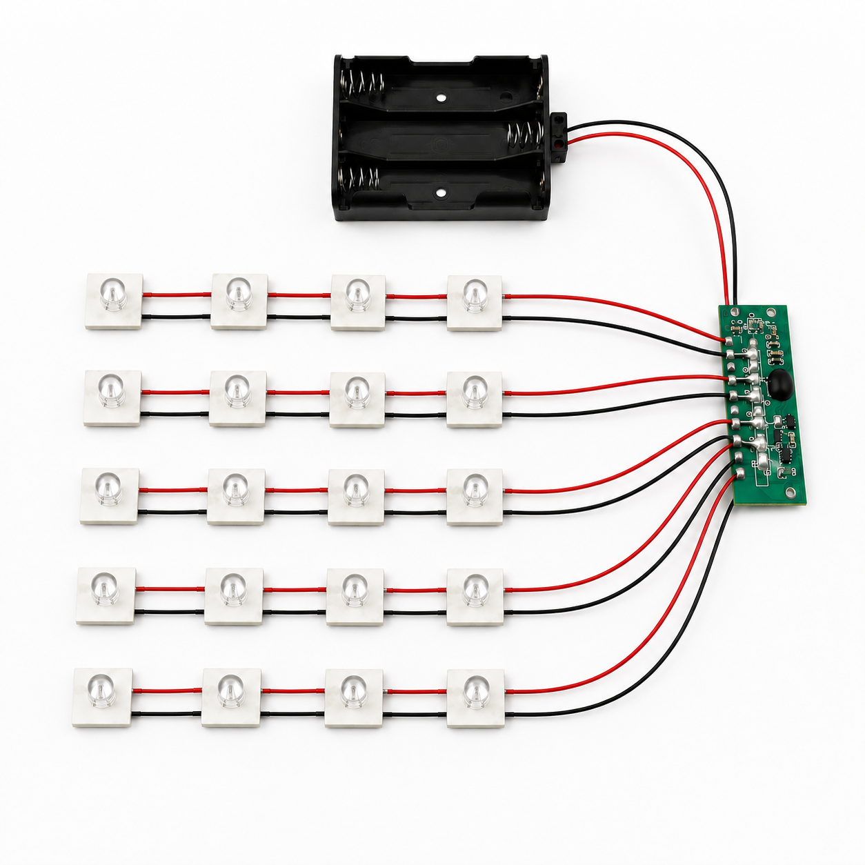Circuit 20 LED pour PLV composant D4D pour intégration professionnelle